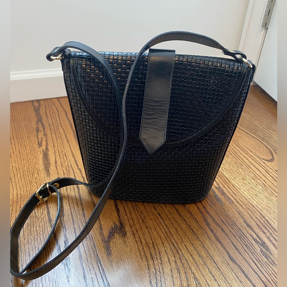 Italian Leather - Woven Bag Harvé Bernard